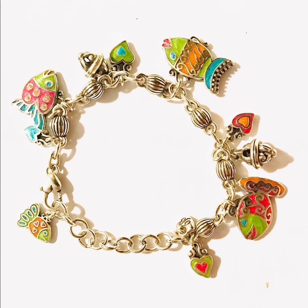 Brighton Lil Sea Tropical Fantasy Charm Bracelet